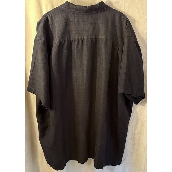 David Taylor Collection Shirt Mens 2XL Black Button Up Front Bowling Rockabilly - Picture 6 of 8